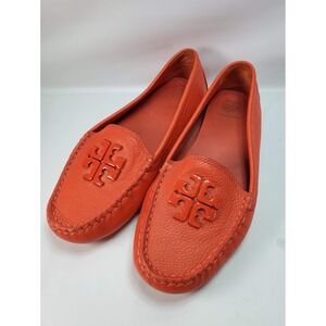 Tory Burch Orange Loafers